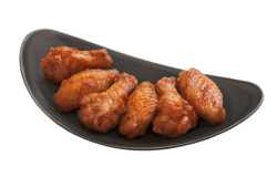 BBQ Chicken Wings (6 pcs)