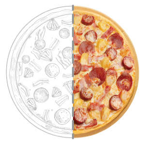 Pizza Aloha-NYC-Size L