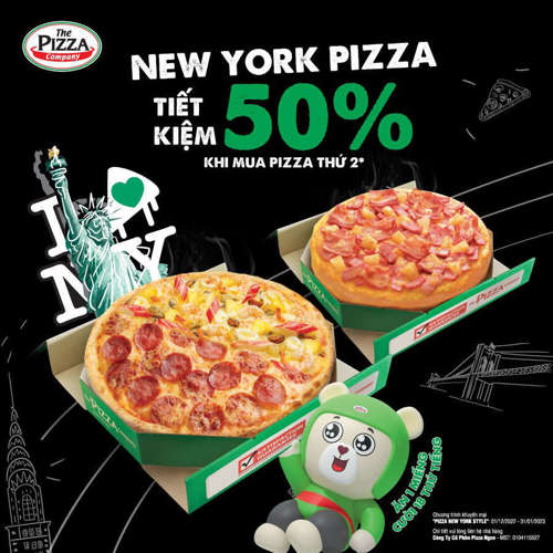 Ảnh của TIẾT KIỆM 50% PIZZA KHI MUA PIZZA NEW YORK